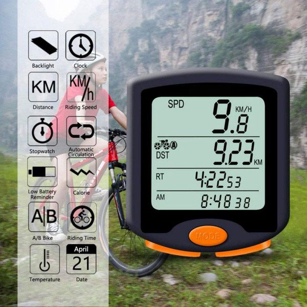bike computers waterproof wireless wired computer odometer speedometer backlight bicycle speeding alert satch display code table
bike computers waterproof wireless wired computer odometer speedometer backlight bicycle speeding alert satch display code table