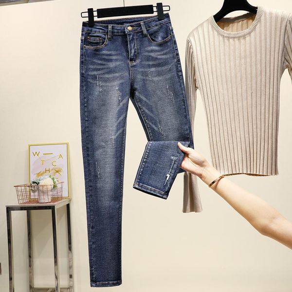 women's jeans women elastic plus size ladies denim trousers casual trouser stretch woman high waist cotton pencil pants1, Blue
women's jeans women elastic plus size ladies denim trousers casual trouser stretch woman high waist cotton pencil pants1, Blue