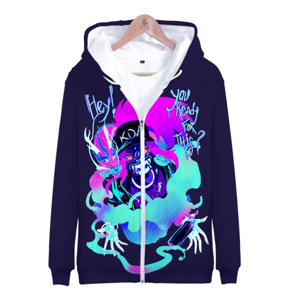 men's hoodies & sweatshirts 3 to 14 years boy/girls hoodie and coats game song kda the baddest 3d kids zipper sweatshirt outerwear jack, Black
men's hoodies & sweatshirts 3 to 14 years boy/girls hoodie and coats game song kda the baddest 3d kids zipper sweatshirt outerwear jack, Black