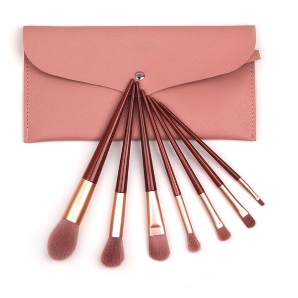 makeup brushes 7 pcs brush eye shadow eyebrow foundation soft hair skin-friendly portable beauty tools with prush bag
makeup brushes 7 pcs brush eye shadow eyebrow foundation soft hair skin-friendly portable beauty tools with prush bag