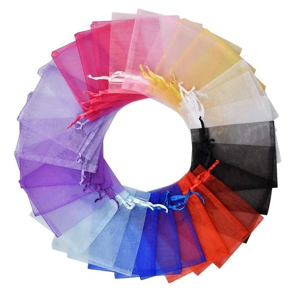 gift wrap 100pcs organza bags party 9 x 12cm, pouches wedding favour bags,small candy jewellery bags(multicolor)
gift wrap 100pcs organza bags party 9 x 12cm, pouches wedding favour bags,small candy jewellery bags(multicolor)