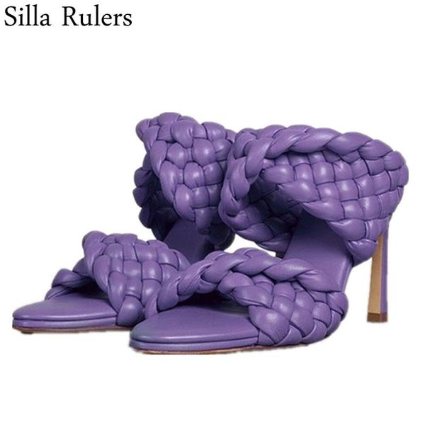 slippers runway braided high heels women party shoes woman thin heel sandals cross wove folds mules 2021 summer, Black
slippers runway braided high heels women party shoes woman thin heel sandals cross wove folds mules 2021 summer, Black
