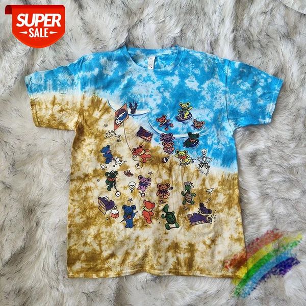 tie-dyed bears t-shirt men women summer style fashion casual tees t shirts #ds26, White;black
tie-dyed bears t-shirt men women summer style fashion casual tees t shirts #ds26, White;black