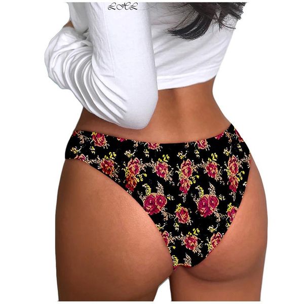 women's panties seamless underwear for women flowers print woman silk briefs female slip breathable lady underpants, Black;pink
women's panties seamless underwear for women flowers print woman silk briefs female slip breathable lady underpants, Black;pink