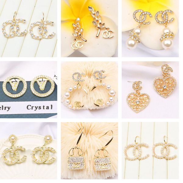 designer fashion jewelry earrings ear stud earring 925 silver white crystal pearl party women wedding lovers gift engagement jewellery state, Golden;silver
designer fashion jewelry earrings ear stud earring 925 silver white crystal pearl party women wedding lovers gift engagement jewellery state, Golden;silver
