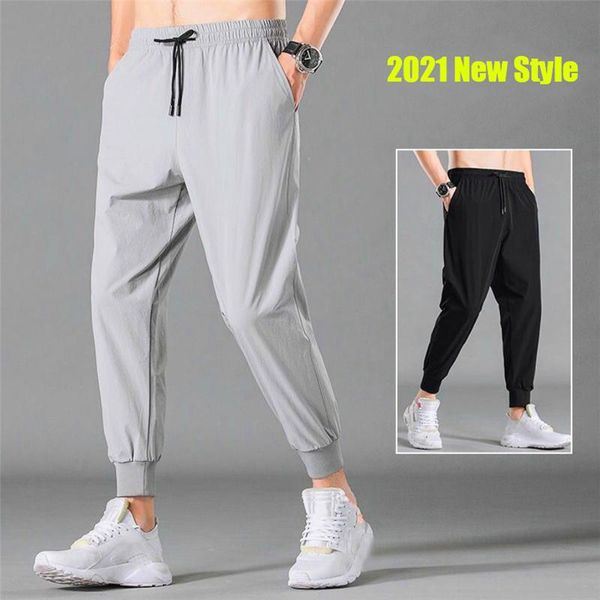 men's pants ice silk summer ultra-thin loose korean style trousers outdoor sports comfort leisure sweatpants plus size, Black
men's pants ice silk summer ultra-thin loose korean style trousers outdoor sports comfort leisure sweatpants plus size, Black