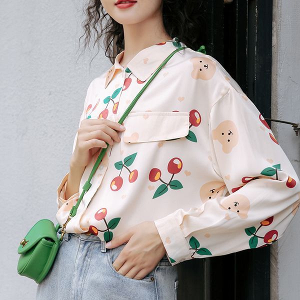 2021 new deeptown camisas femininas do vintage bonito estilo coreano moda impresso feminina blusas de manga longa outono solto boto acima da, White
2021 new deeptown camisas femininas do vintage bonito estilo coreano moda impresso feminina blusas de manga longa outono solto boto acima da, White