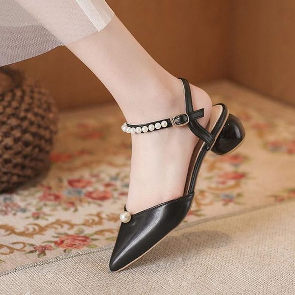 sandals woman string bead pointed toe ankle strap dress shoes pearls round heeld sandalias mujer 2021 summer 9153g, Black
sandals woman string bead pointed toe ankle strap dress shoes pearls round heeld sandalias mujer 2021 summer 9153g, Black