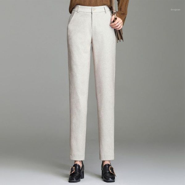 women wool cropped pants for autumn winter herringbone pattern woolen harem elastic band waist ankle length pencil feet women's & capri, Black;white
women wool cropped pants for autumn winter herringbone pattern woolen harem elastic band waist ankle length pencil feet women's & capri, Black;white