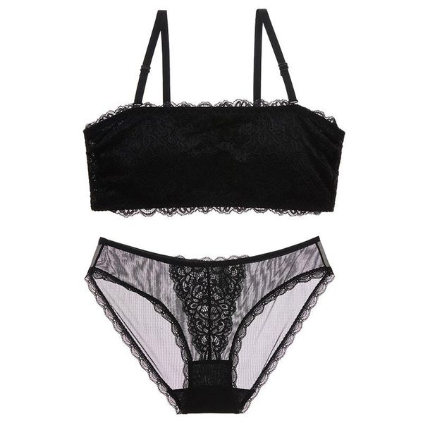 bras sets oseimss tube underwear bra set wrapped chest anti-glare lace no steel ring gathered without shoulder strap white, Red;black
bras sets oseimss tube underwear bra set wrapped chest anti-glare lace no steel ring gathered without shoulder strap white, Red;black