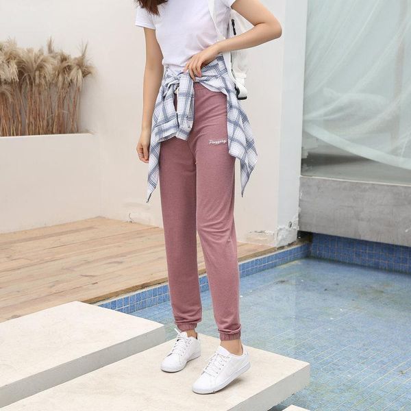 women's pants & capris 2021 women casual loose solid elastic harem cotton spring summer stretch female trousers clothing ns4235, Black;white
women's pants & capris 2021 women casual loose solid elastic harem cotton spring summer stretch female trousers clothing ns4235, Black;white