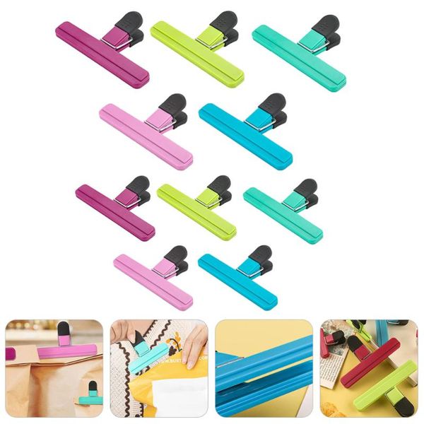 jewelry pouches, bags 10pcs fashionable food sealers useful sealing clamps creative, Pink;blue
jewelry pouches, bags 10pcs fashionable food sealers useful sealing clamps creative, Pink;blue