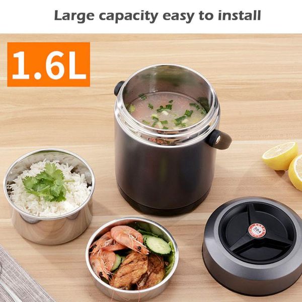 3 tiers lunch box 304 stainless steel portable thermal insulated lunch box rice dishes soup bento boxes picnic containe
3 tiers lunch box 304 stainless steel portable thermal insulated lunch box rice dishes soup bento boxes picnic containe