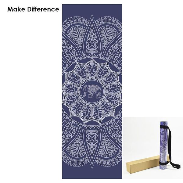 make difference elephant printed natural rubber yoga mat carpet for yoga gym mat outdoor pilates mats 183cm*61cm*3.5mm
make difference elephant printed natural rubber yoga mat carpet for yoga gym mat outdoor pilates mats 183cm*61cm*3.5mm