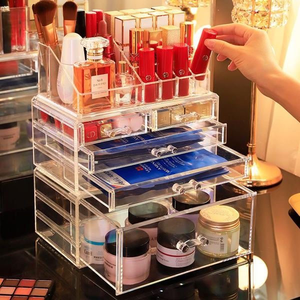 acrylic office storage box drawer type storage box skin care products lipstick finishing deskcosmetics
acrylic office storage box drawer type storage box skin care products lipstick finishing deskcosmetics