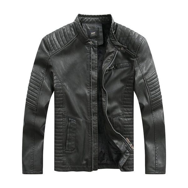 men's jackets dimusi mens pu leather jacket winter men thick fleece warm motorcycle male slim fit faux biker coats clothing, Black;brown
men's jackets dimusi mens pu leather jacket winter men thick fleece warm motorcycle male slim fit faux biker coats clothing, Black;brown