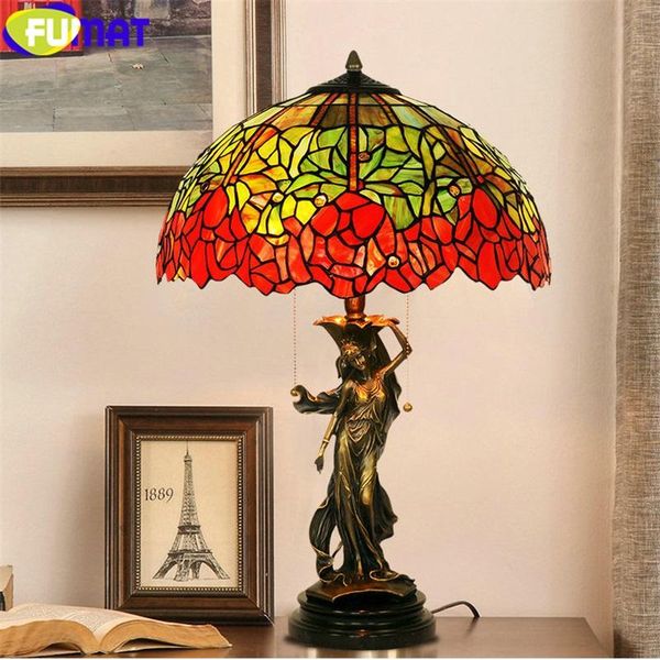 fumat table lamp tiffany style rose flower bouquet stained glass colorful shape copper frame dimming desk light luxury art 16"
fumat table lamp tiffany style rose flower bouquet stained glass colorful shape copper frame dimming desk light luxury art 16"