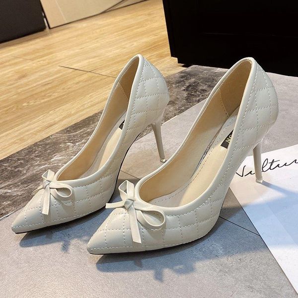 dress shoes 2021 women pumps high heels 9cm slip-on grid work pointed toe heel ladies zapatos de mujer, Black
dress shoes 2021 women pumps high heels 9cm slip-on grid work pointed toe heel ladies zapatos de mujer, Black