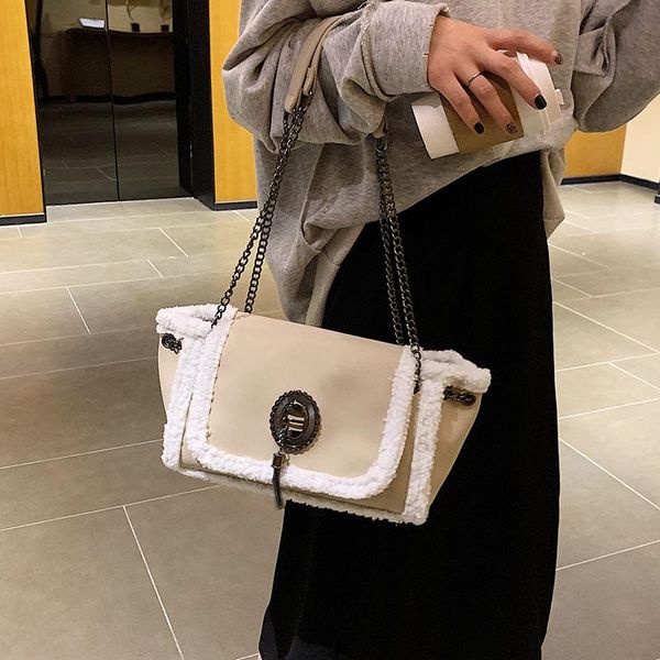 cross body plush large tote bag 2021 fashion matte pu leather women's designer handbag chain shoulder messenger
cross body plush large tote bag 2021 fashion matte pu leather women's designer handbag chain shoulder messenger