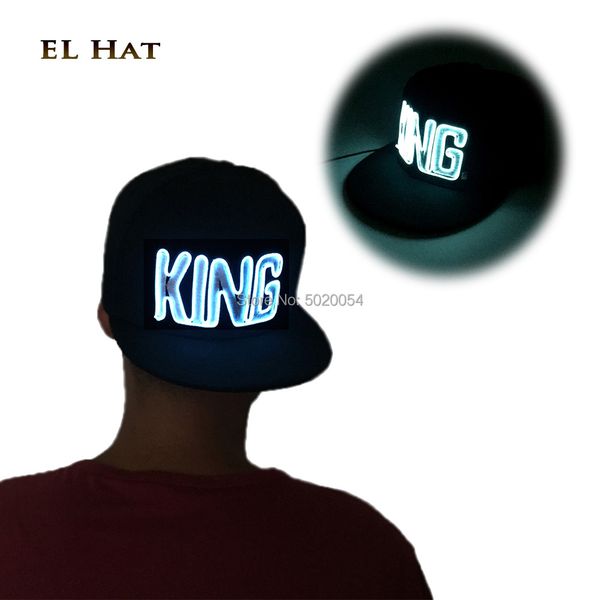 costume accessories fashion glowing cool el wire hat dance hip hop light up cap baseball adjustable night glow led cap for dance dj, Silver
costume accessories fashion glowing cool el wire hat dance hip hop light up cap baseball adjustable night glow led cap for dance dj, Silver