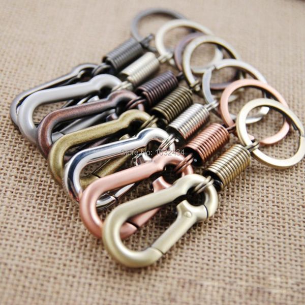 keychains 10 pcs/lot carabiner keychain key holder retro waist hanging chain ring, Silver
keychains 10 pcs/lot carabiner keychain key holder retro waist hanging chain ring, Silver