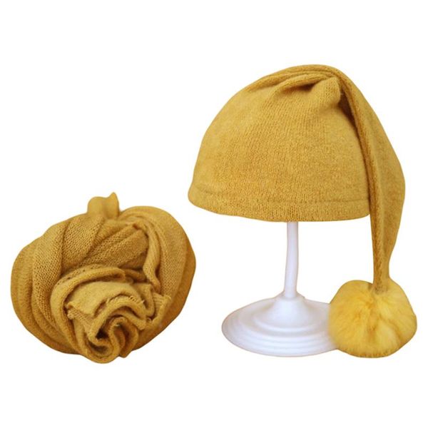 new fashion baby pgraphy costumes hat + wrap, long tail knitted wool ball sleeping bag for girl boy wholesale, Yellow
new fashion baby pgraphy costumes hat + wrap, long tail knitted wool ball sleeping bag for girl boy wholesale, Yellow