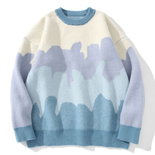 new harajuku 2021 pullovers men gradient striped jacquard knitted sweater hip hop retro camouflage print streetwear sweatshirts 0ube, White;black
new harajuku 2021 pullovers men gradient striped jacquard knitted sweater hip hop retro camouflage print streetwear sweatshirts 0ube, White;black