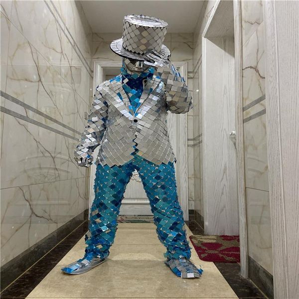 party decoration q19 ballroom dance stage costumes silver mirror men suit glass outfits wears singer jacket coat disco show
party decoration q19 ballroom dance stage costumes silver mirror men suit glass outfits wears singer jacket coat disco show