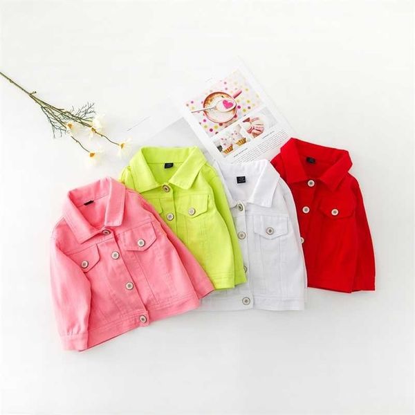 brand baby girls boys candy color denim jacket kids cotton casual jeans jackets children clothes 1-10age 211204, Blue;gray
brand baby girls boys candy color denim jacket kids cotton casual jeans jackets children clothes 1-10age 211204, Blue;gray