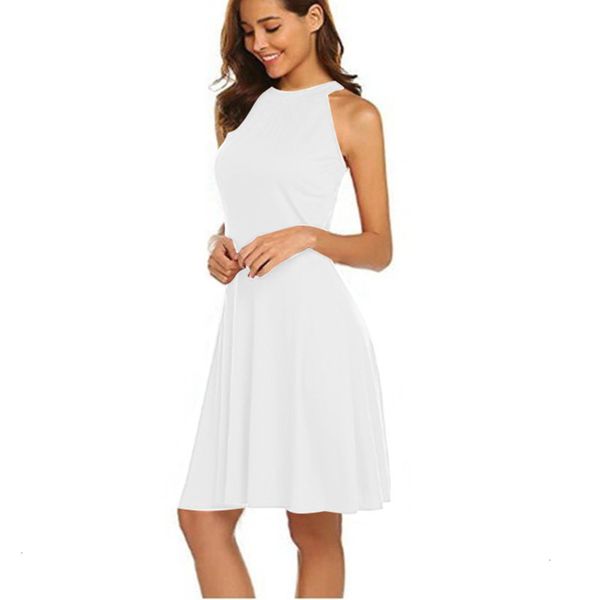 popular horn women's casual slim suspender round neck a-shaped sleeveless dress hot, White;black
popular horn women's casual slim suspender round neck a-shaped sleeveless dress hot, White;black