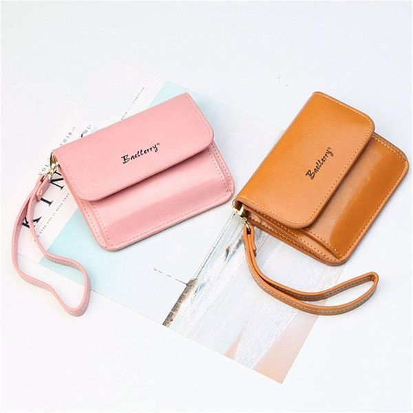 wallets pu leather women money bag wallet card holder purse solid color short mini zipper interior slot pocket as picture casual clutch, Red;black
wallets pu leather women money bag wallet card holder purse solid color short mini zipper interior slot pocket as picture casual clutch, Red;black