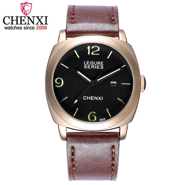 wristwatches 2021 chenxi leather men quartz sports watches relogio masculino casual clock gift watch, Slivery;brown
wristwatches 2021 chenxi leather men quartz sports watches relogio masculino casual clock gift watch, Slivery;brown