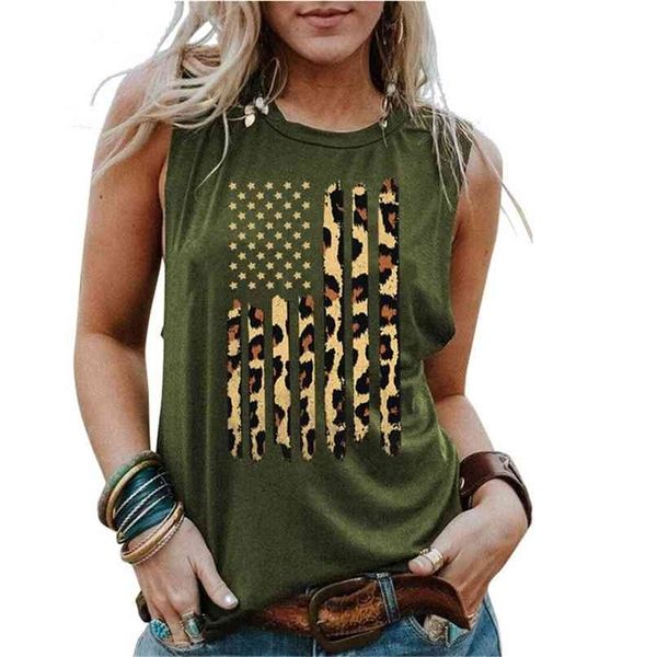 leopard american flag print summer women tank independence day oversized female tshirt clothes o-neck sleeveless 210705, White
leopard american flag print summer women tank independence day oversized female tshirt clothes o-neck sleeveless 210705, White