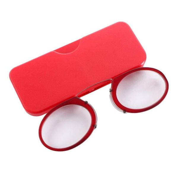 sunglasses portable nose clip legless presbyopic glasses reading mini magnifier ultra thin spectacles oval with case +10 to +35, White;black
sunglasses portable nose clip legless presbyopic glasses reading mini magnifier ultra thin spectacles oval with case +10 to +35, White;black