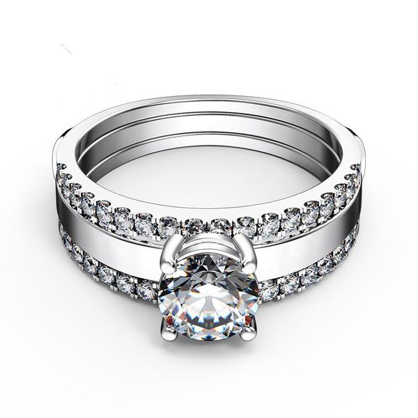 cluster rings anniversary set 1ct 6.5mm d color moissanite ring white gold solid platinum 950 wedding marriage jewelry, Golden;silver
cluster rings anniversary set 1ct 6.5mm d color moissanite ring white gold solid platinum 950 wedding marriage jewelry, Golden;silver
