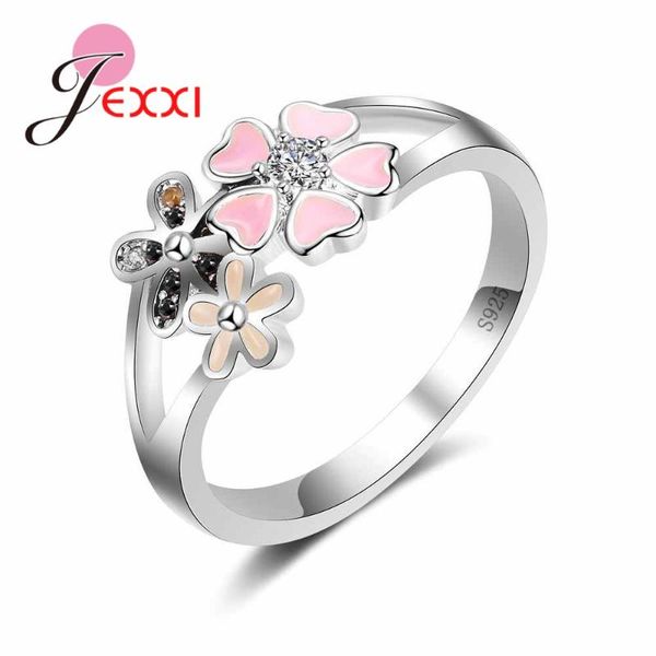 cluster rings cute multi color flower 925 sterling silver for women wedding engagement crystal jewelry, Golden;silver
cluster rings cute multi color flower 925 sterling silver for women wedding engagement crystal jewelry, Golden;silver