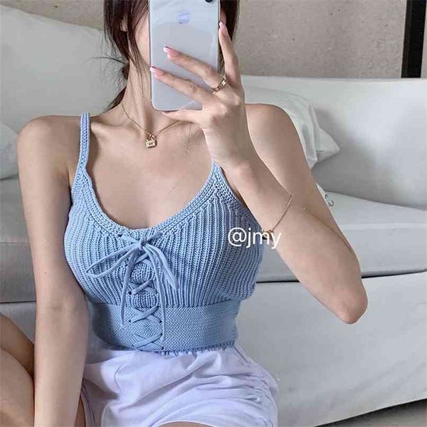 girl's pure knitting suspender vest for women's summer seaside holiday 210529, White
girl's pure knitting suspender vest for women's summer seaside holiday 210529, White