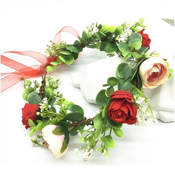 women wedding party floral headwear hair accessories bridal flower wreath crowns festival headband headdress girl floral qylwet
women wedding party floral headwear hair accessories bridal flower wreath crowns festival headband headdress girl floral qylwet