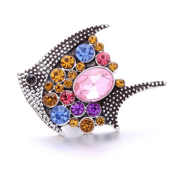 colorful fish rhinestone fastener 18mm snap button clasp silver color metal charms for snaps jewelry findings suppliers
colorful fish rhinestone fastener 18mm snap button clasp silver color metal charms for snaps jewelry findings suppliers