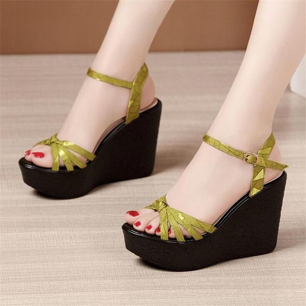 sandals plus size 32-43 open toe platform female women's shoes wedges super high heel ladies heels sandal, Black
sandals plus size 32-43 open toe platform female women's shoes wedges super high heel ladies heels sandal, Black