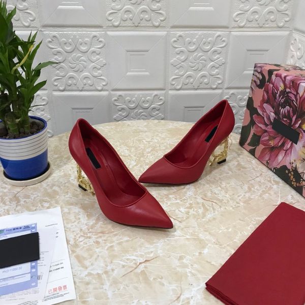 designer women's shoes fashion high-heeled luxury pointed toe wedding party brand single shoes, Red;white
designer women's shoes fashion high-heeled luxury pointed toe wedding party brand single shoes, Red;white