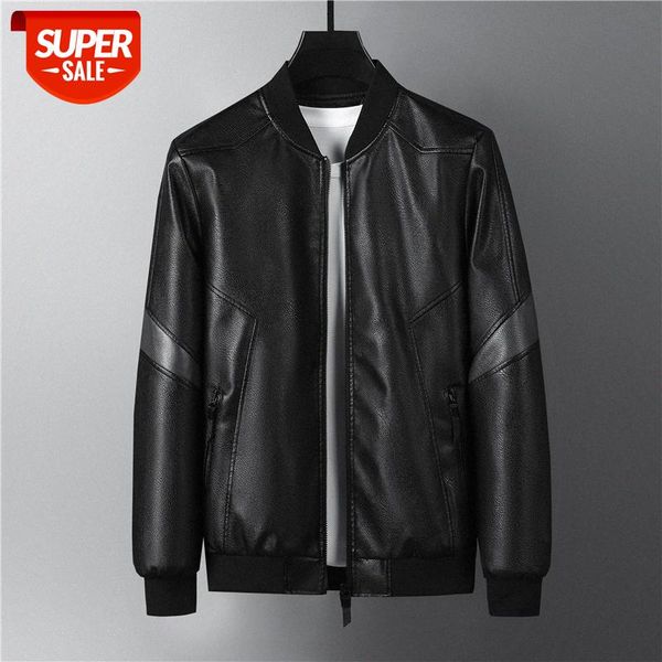 spring and autumn men's pu leather jacket korean casual baseball collar slim-fit motorcycle for young men #nl3d, Black;brown
spring and autumn men's pu leather jacket korean casual baseball collar slim-fit motorcycle for young men #nl3d, Black;brown