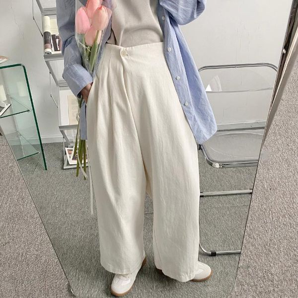 men's pants men asymmetric niche design japan korea style casual wide leg harem women couple streetwear fashion vintage pant, Black
men's pants men asymmetric niche design japan korea style casual wide leg harem women couple streetwear fashion vintage pant, Black