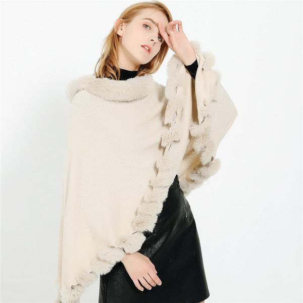 autumn and winter new fashion street racket wool collar sleeve wide hem wool ball imitation cashmere shawl, Blue;gray
autumn and winter new fashion street racket wool collar sleeve wide hem wool ball imitation cashmere shawl, Blue;gray