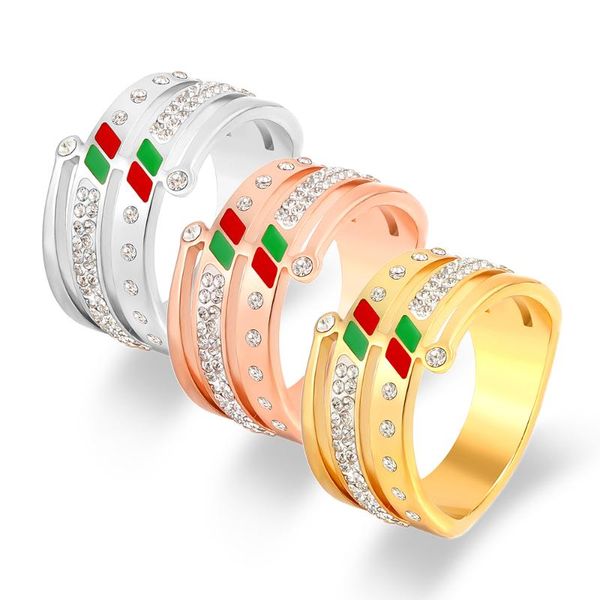 wedding rings fashion green & red for women jewelry luxury bridal classic gold crystal engagement love ring, Slivery;golden
wedding rings fashion green & red for women jewelry luxury bridal classic gold crystal engagement love ring, Slivery;golden