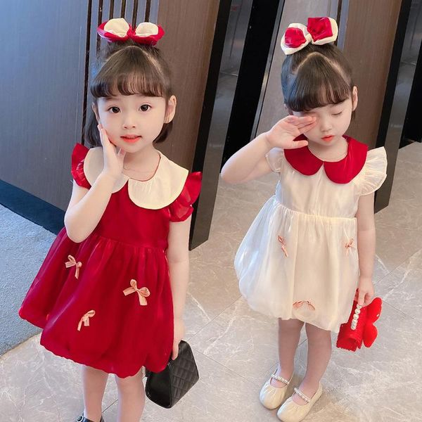 girl's dresses girl dress kids baby clothes 2021 send headwear spring summer toddler formal sport uniform dresses christmas cotton chil, Red;yellow
girl's dresses girl dress kids baby clothes 2021 send headwear spring summer toddler formal sport uniform dresses christmas cotton chil, Red;yellow