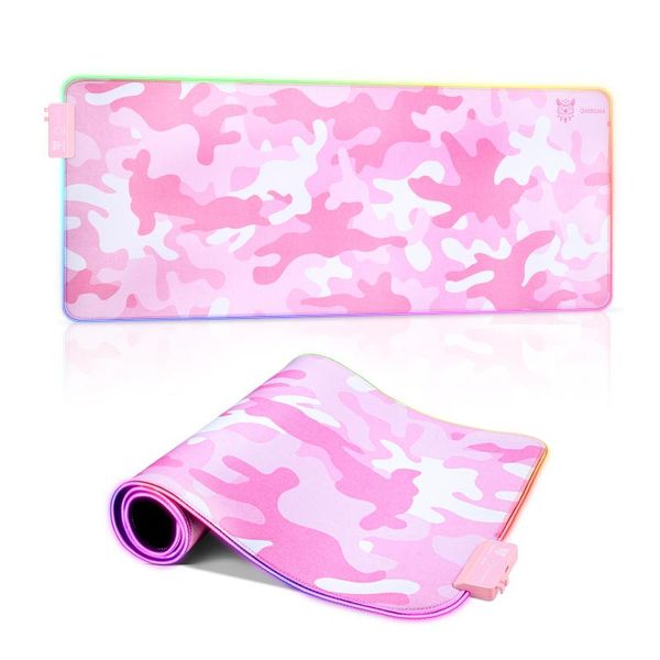 mouse pads & wrist rests onikuma pink gaming pad rgb backlit gamer mousepad 800x300mm large keyboard desk mat
mouse pads & wrist rests onikuma pink gaming pad rgb backlit gamer mousepad 800x300mm large keyboard desk mat