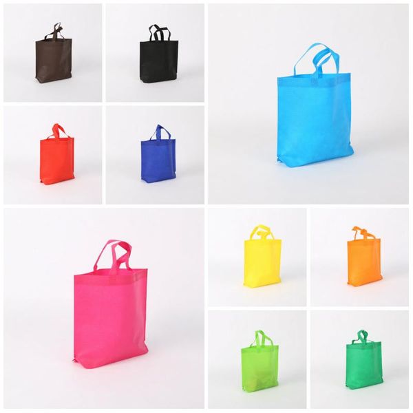 20pcs gift bag with handle women shopping bag solid color non-woven kids birthday party favor diy craft gift tote bags
20pcs gift bag with handle women shopping bag solid color non-woven kids birthday party favor diy craft gift tote bags