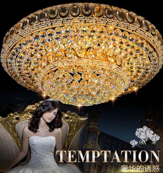 ceiling lights round crystal lamp living room lighting with remote led patch atmospheric european light
ceiling lights round crystal lamp living room lighting with remote led patch atmospheric european light