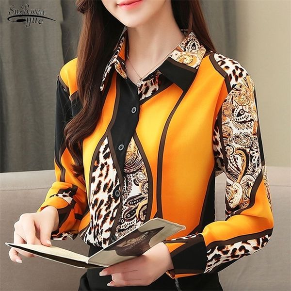 2021 blouse women fashion chiffon shirts women office lady spliced leopard blusas femininas shirts leopard button 8092 50 210225, White
2021 blouse women fashion chiffon shirts women office lady spliced leopard blusas femininas shirts leopard button 8092 50 210225, White
